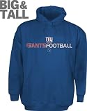 New York Giants Big & Tall Dual Threat Hooded Sweatshirt