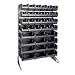 Rail System, Single Sided, 12 Rails 36 x 15 x 53 (NO BINS INCLUDED