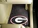 Georgia Bulldogs universal fit Carpet 2 Pc Car Floor Mat (Rug)