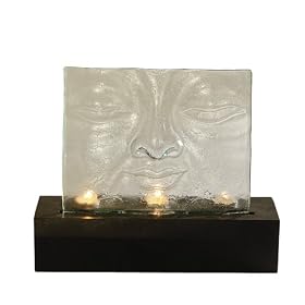 All Natural Handmade Large Candleholder - Buddha Design (FREE SHIPPING)