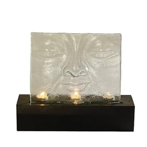 All Natural Handmade Large Candleholder - Buddha Design (FREE SHIPPING)