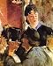 Waitress Art Poster by Edouard Manet - 8" x 14"
