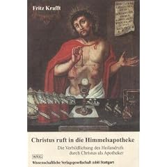 Christus ruft in die Himmelsapotheke.