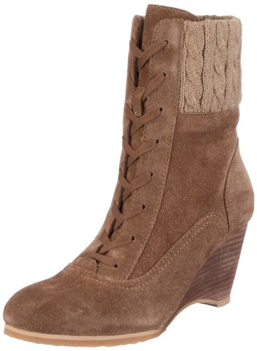 ESPRIT Fagie Lu Bootie X05555, Damen Stiefel, Braun (nougat 226), EU 38