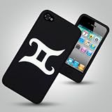 CASES COVERS BRAND NEW iPHONE 4 SILICONE HOROSOPE CASE - GEMINI STAR SIGN SILICONE CASE AND 6 IN ONE PACK OF SCREEN PROTECTORS - Mobile Phone Accessories By Oliviasphones'