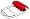 KitchenAid Silicone 24-Cup Mini Muffin Pan with Sled, Red
