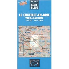 Carte de randonn�e : Le Ch�telet-en-Brie