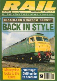 Rail Magazine, Number 208, September 1-14, 1993 