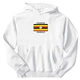 SWEATSHIRT WHITE ELEGANT FLAG 