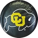 University of Colorado Buffalos black tire cover, Size M