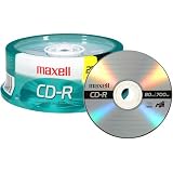 Maxell CDR 700MB 80MIN 48X-SPINDLE 25PK ( 648225 )