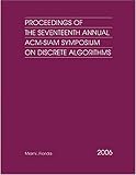 Proceedings of the Seventeenth Annual ACM-SIAM Symposium on Discrete Algorithms (Proceedings in Applied Mathematics)