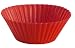 Le Creuset Silicone 6-Piece Baking Cup Set, Cherry Red