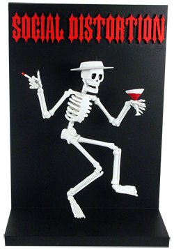 ���ƥ����֥󥽥� Social Distortion: Skeleton Figurine �������� ������� ���᡼�� �ե��� �����꡼ ���� ư�� �̿���