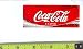 Magnum, Small Rectangle Size Coca Cola Logo Soda Vending Machine Flavor Strip, Label Card, Not a Sticker
