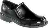 Ecco - Boys' ECCO Jr. Arlanda Apron Slip On 73322 - Black Leather
