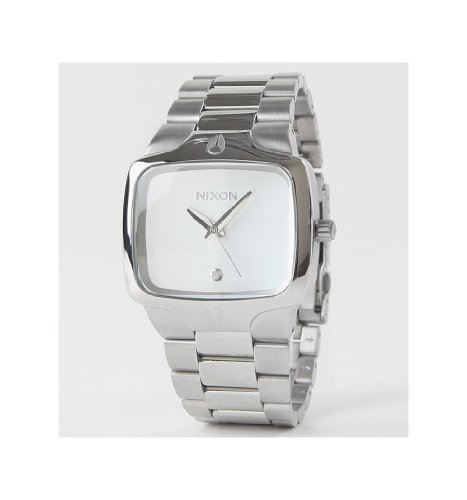 Nixon Player Silver Watch