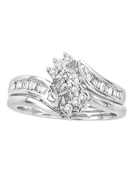 0.50CT-DIA 0.20(CMQ) BRIDAL SET