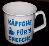 Produkt-Bild: Chef Tasse "K&auml;ffche f&uuml;r's Chefche" (sp&uuml;lmaschinenfest - die perfekte Tasse f&uuml;r den Chef)