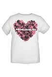 Kids In Glass Houses Floral Heart T-Shirt 4XL