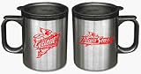Iowa State Cyclones 13 oz. Stainless Steel Coffee Mug (Set of Two)