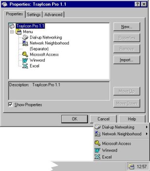 Software: TrayIcon Pro