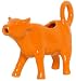 Stoneware Pottery Melon Cow Creamer 4"H, 5oz Set of 2