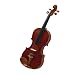 Musical Instruments : Cecilio CVN-400 Satin Finish Flamed Full Size 4/4 Orchestra Violin with Case and Accessories