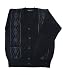 Handsome Mens Cardigan - navy XL