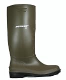LADIES & MENS GREEN DUNLOP WELLINGTON BOOTS,WELLIES,GARDINING,RAIN,RUBBER