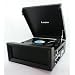 Steepletone SRP1R-11 1960's/1970's Retro Style 3 Speed Record Player with Radio - Black