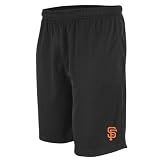 San Francisco Giants Black Team Issued Mesh Shorts