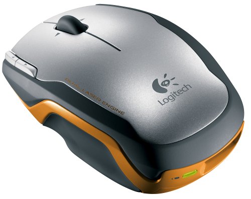 Cover image : Logicool V-400SV V400 レーザーコードレスノートブックマウス シルバー&オレンジ