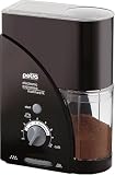 Petra M 20.07 Electronic-EspressoMahlwerk, Fuellmenge: 250 g Kaffeebohnen, Timer mit Abschaltung Schwarz