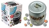  Gift House Int Digital UK Coin Counting Money Jar