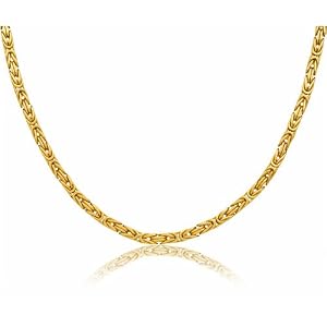 Yellow Gold Bizantina Ladies Chain