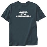 T-Shirt Black  Owned By Chihuahuas  Dog