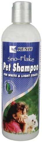 Kenic Sno-Flake White Dog Shampoo - 17 oz