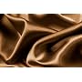 Soft Silky Satin Solid Mocha Brown 4pc Deep Pocket Sheet Set for Queen Bed