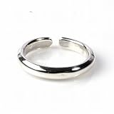 STERLING SILVER TOE RING - 2.5mm Plain