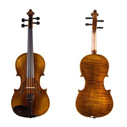 Cecilio CVA-600 Handmade Premium Flamed Viola Outfit - 15 Inches