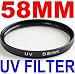 58mm UV Filter Lens for Canon Rebel XS T1i XTi XSi XT