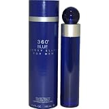 360 Blue by Perry Ellis for Men – 3.4 Ounce EDT Spray