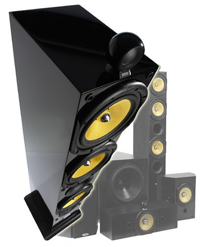 Crystal Acoustics THX-3D12 5.1 Home Theater Speaker System, Piano Black
