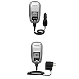 Essential Kit for the Samsung SCH-A820 - includes Car and Wall Charger with Rapid Charge Technology - Gomadic Brand w/ TipExchange Technology