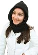 Handmade 75% Alpaca Neckwarmer and Hat - Crocheted Border (Classic Black)(one-size Fits All Adults) Handmade 75% Alpaca Neckwarmer and Hat - Crocheted Border (Classic Black)(one-size Fits All Adults)