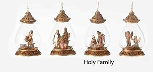 Fontanini Lighted Topper Holy Family Nativity Drydome Christmas Ornament #56204 Fontanini Lighted Topper Holy Family Nativity Drydome Christmas Ornament #56204
