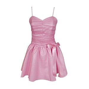 Glitter Mesh Tea-Length Formal for Bridesmaid Formal Prom