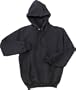 Port & Company - Pullover Hooded Sweatshirt. PC90H - Small - Black