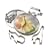 Faringdon 15cm Jungle Animal Cookie Cutters Set Metal (4)